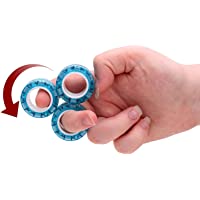 TOYLAND® Pack de 3 Juguetes Profesionales con Anillo Magnético Giratorio - Juguetes Novedosos - Juguetes Intranquilos…